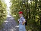 Ruth Bennett McDougal Dorrough; old Erie Canal Trail; hiking